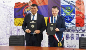 Համագործակցության համաձայնագրի ստորագրում Կապան համայնքի և Սենտ-Էթիենի միջև
