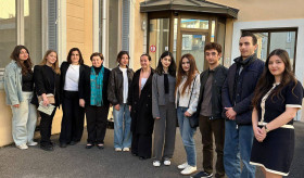 Հայաստանում Ֆրանսիական համալսարանի ուսանողները հյուրընկալվել են Լիոնում Հայաստանի գլխավոր հյուպատոսությունում