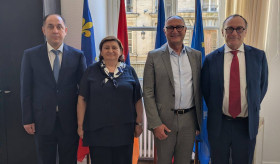 La consule g&eacute;n&eacute;rale d&rsquo;Arm&eacute;nie a rencontr&eacute; l&rsquo;adjoint au Maire de Lyon