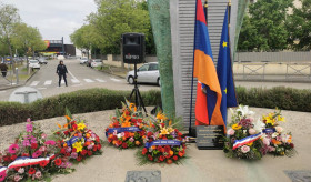 ՀԱՅՈՑ ՑԵՂԱՍՊԱՆՈՒԹՅԱՆ 110-ՐԴ ՏԱՐԵԼԻՑԻՆ ՆՎԻՐՎԱԾ ԱՐԱՐՈՂՈՒԹՅՈՒՆ ՄԵՅԶԻՈ ՔԱՂԱՔՈՒՄ