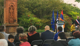 ՀԱՅՈՑ ՑԵՂԱՍՊԱՆՈՒԹՅԱՆ 110-ՐԴ ՏԱՐԵԼԻՑԻՆ ՆՎԻՐՎԱԾ ԱՐԱՐՈՂՈՒԹՅՈՒՆ ՎՈ-ԱՆ-ՎԸԼԵՆ ՔԱՂԱՔՈՒՄ