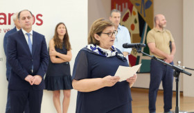 Visite de la consul g&eacute;n&eacute;ral d'Arm&eacute;nie &agrave; Grenoble